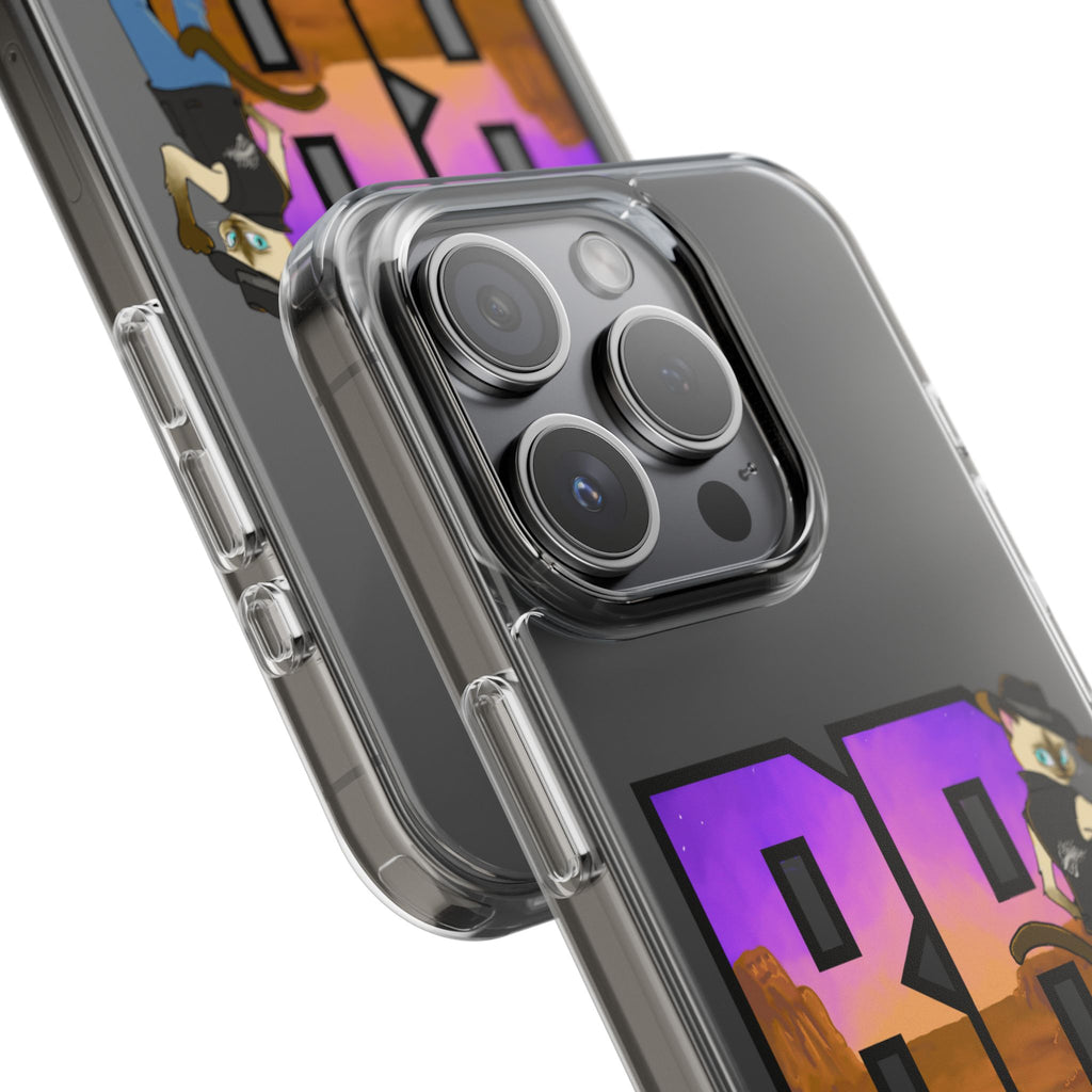 Gunmetal Boopie Clear Impact-Resistant Cases
