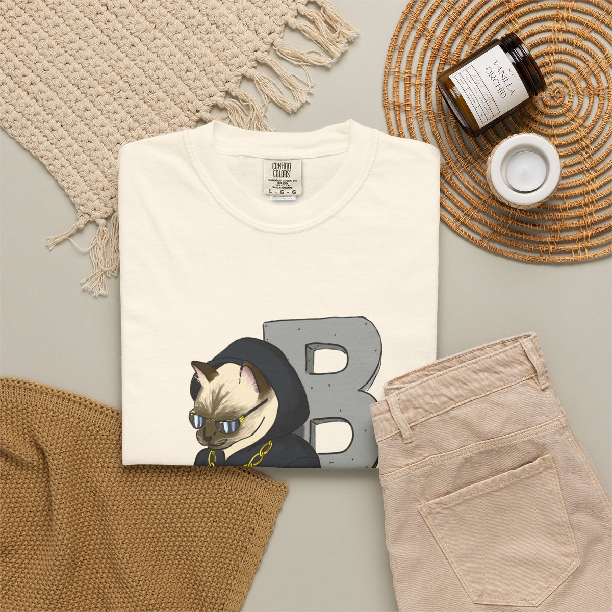 Street Fit Boopie Unisex Garment-Dyed T-shirt