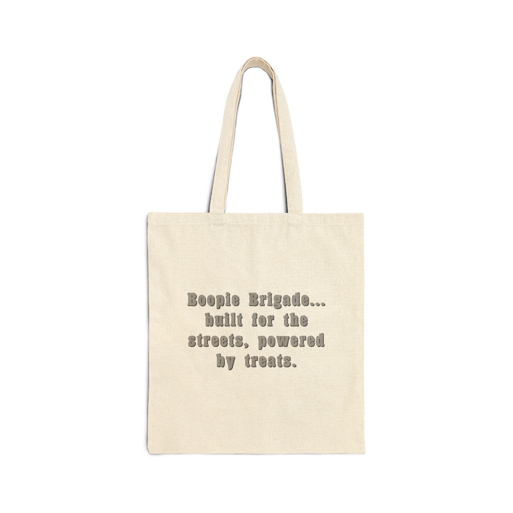 Street Fit Boopie Cotton Canvas Tote Bag