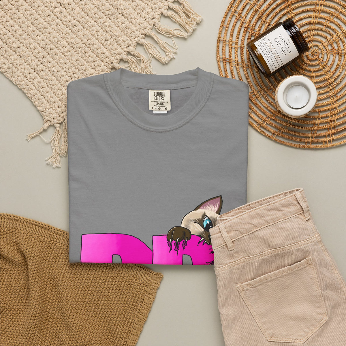Attack Boopie Unisex Garment-Dyed T-shirt
