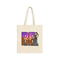 Gunmetal Boopie Cotton Canvas Tote Bag