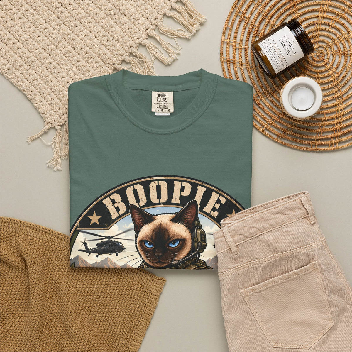 Boopie Brigade Unisex Garment-Dyed T-shirt