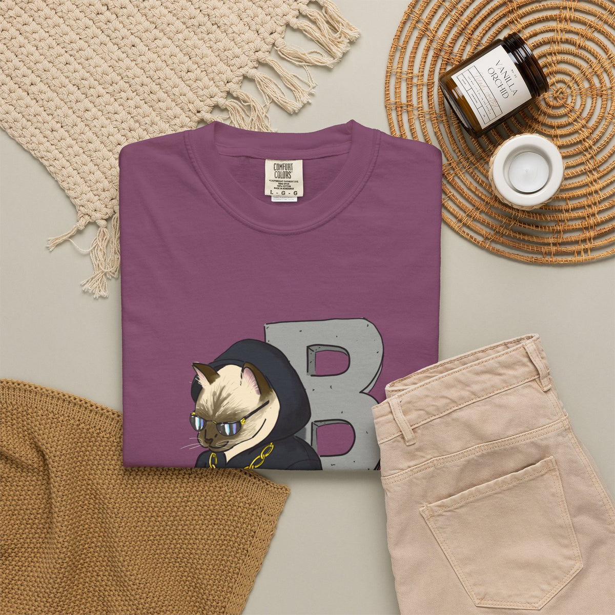 Street Fit Boopie Unisex Garment-Dyed T-shirt