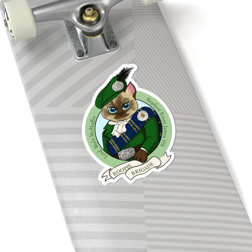 Scottish Lord Boopie Kiss-Cut Stickers