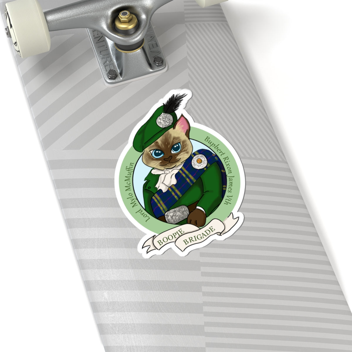 Scottish Lord Boopie Kiss-Cut Stickers