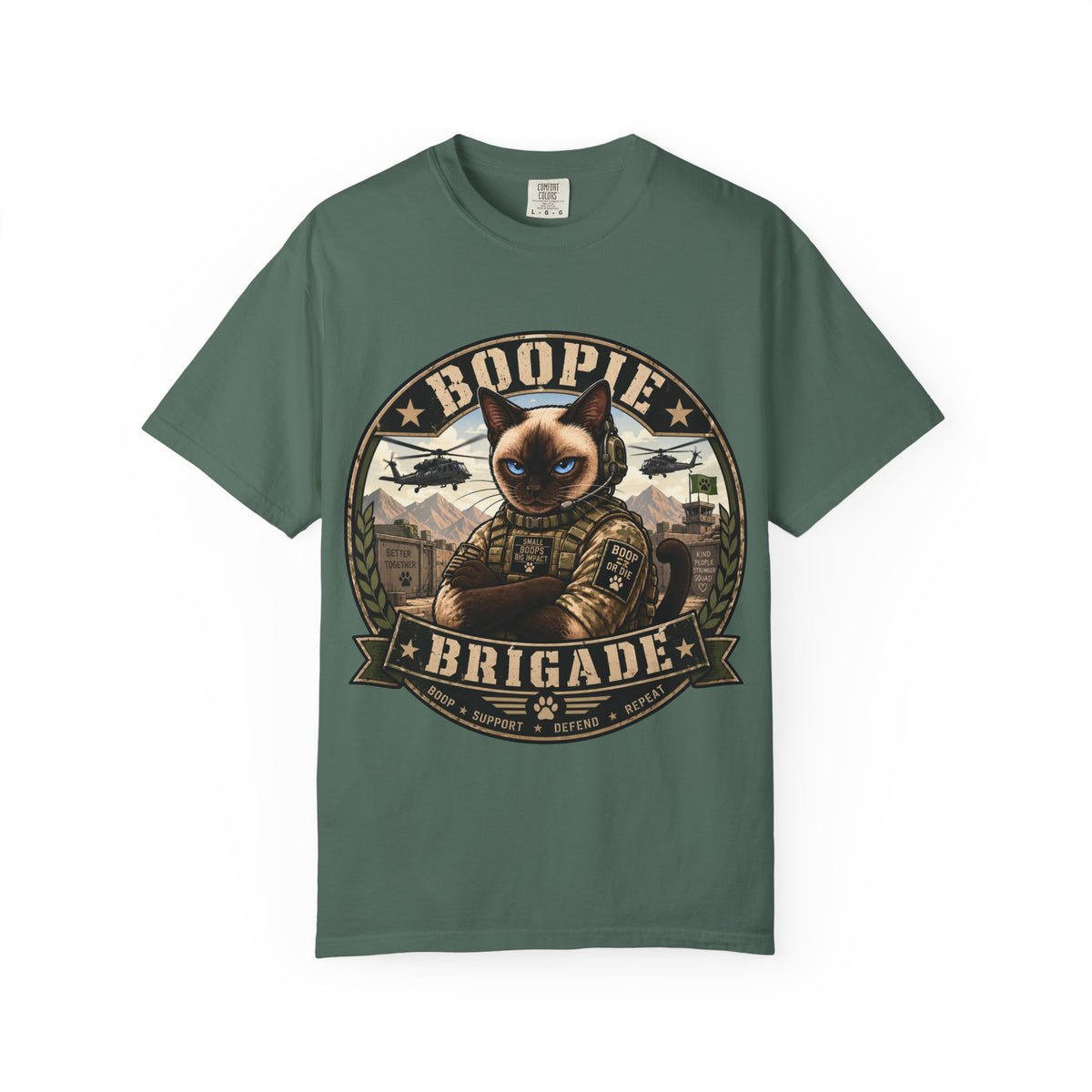 Boopie Brigade Unisex Garment-Dyed T-shirt