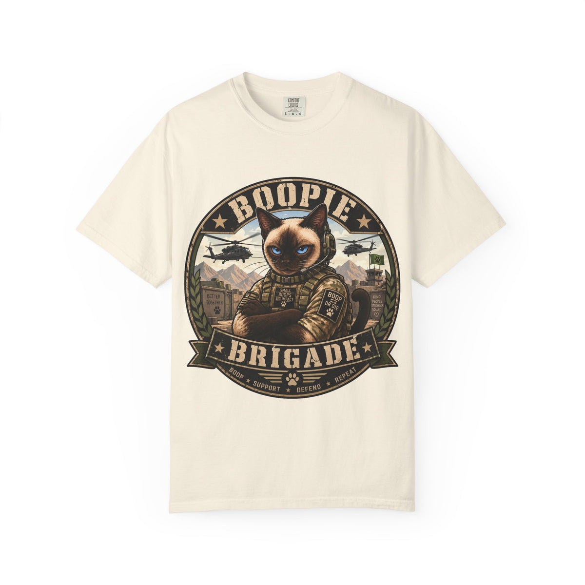 Boopie Brigade Unisex Garment-Dyed T-shirt