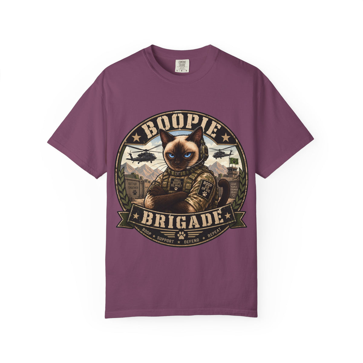 Boopie Brigade Unisex Garment-Dyed T-shirt