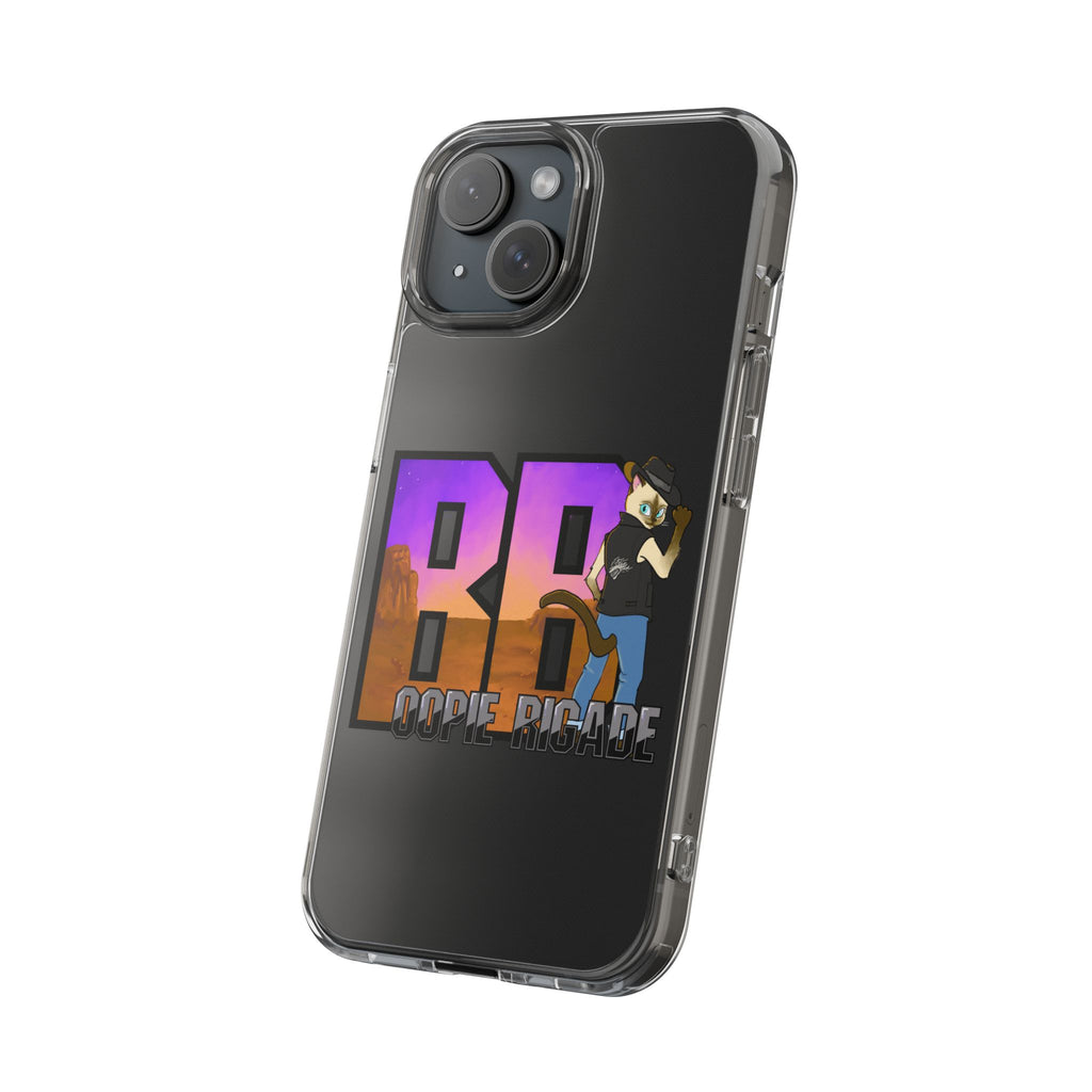 Gunmetal Boopie Clear Impact-Resistant Cases