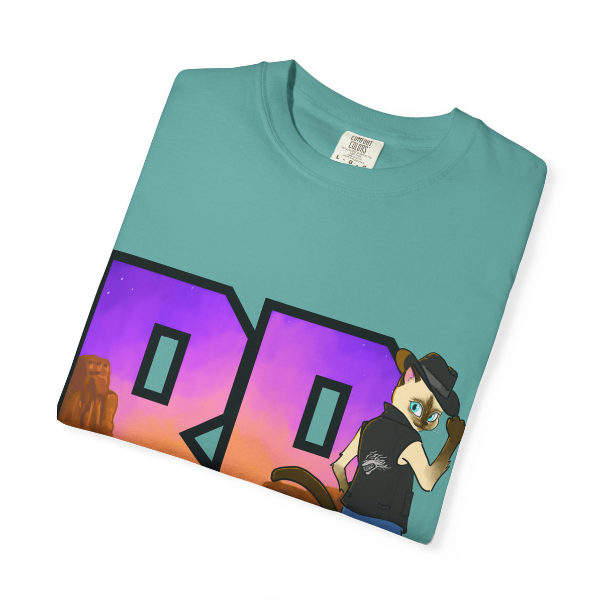 Gunmetal Boopie Unisex Garment-Dyed T-shirt
