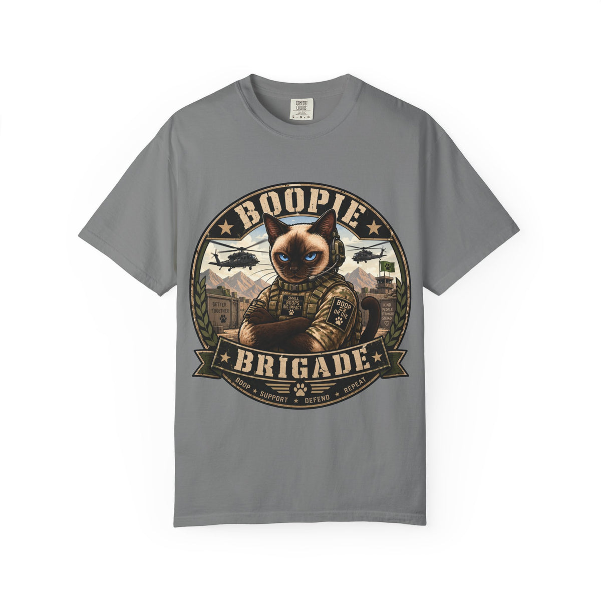 Boopie Brigade Unisex Garment-Dyed T-shirt