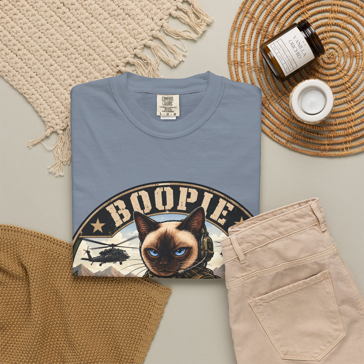 Boopie Brigade Unisex Garment-Dyed T-shirt