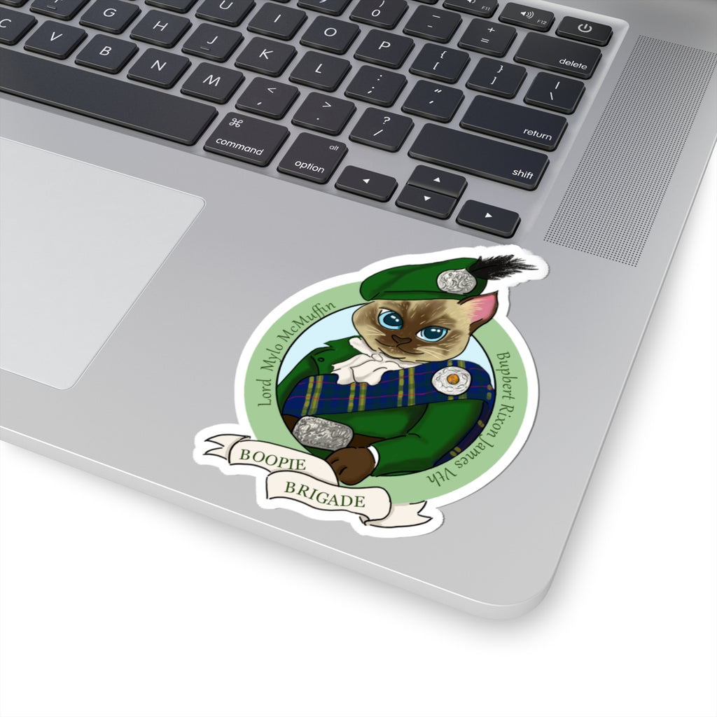 Scottish Lord Boopie Kiss-Cut Stickers