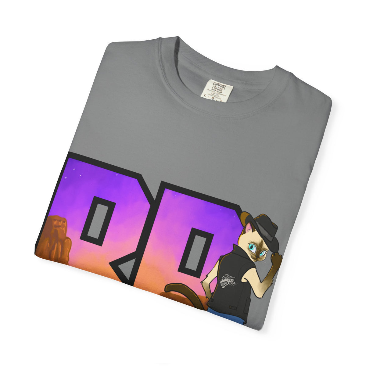 Gunmetal Boopie Unisex Garment-Dyed T-shirt