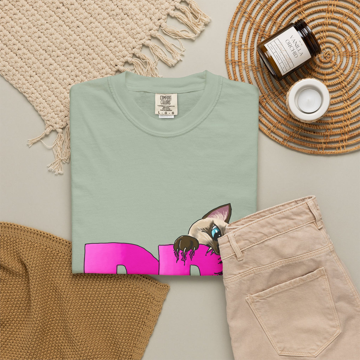 Attack Boopie Unisex Garment-Dyed T-shirt